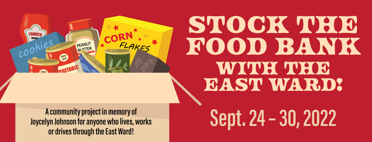 Stock the Food Bank with the East Ward
